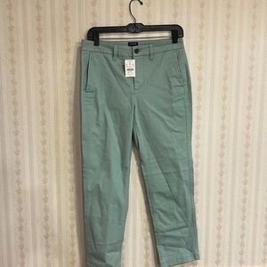 J. Crew Women's Mint Chino Pants